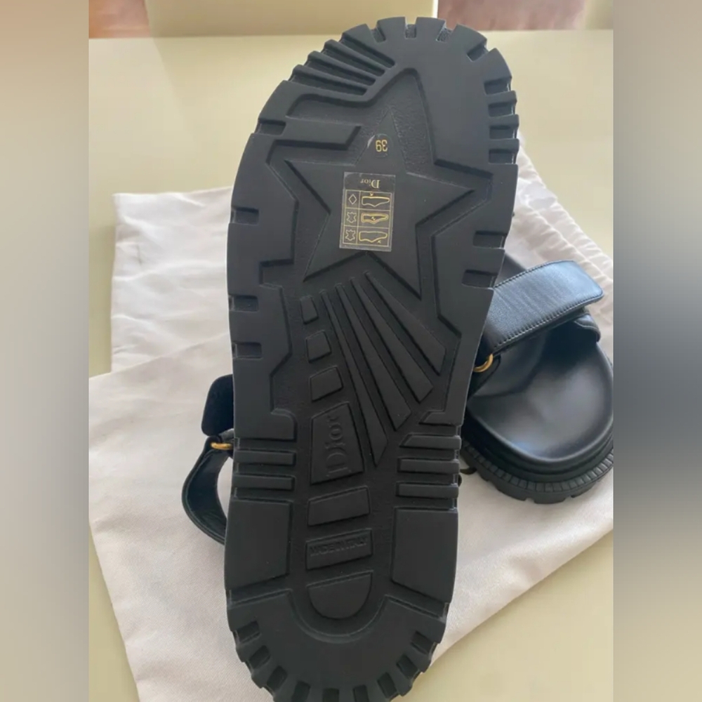 Dioract Sandal Black Lambskin - Picture 4 of 8